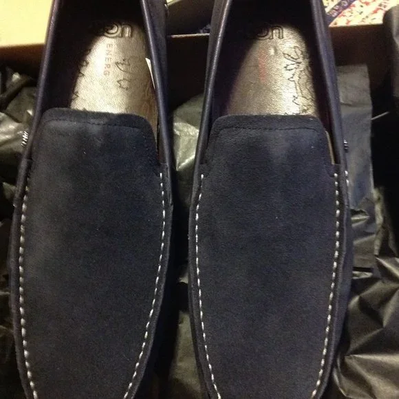 UGG | Shoes | Ugg Mens Belair Venetian Navy Suede Loafers  display picture 2